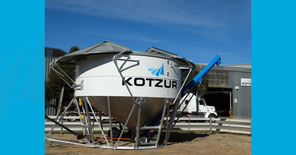 K452FBU – Field Bin with Auger (52 cubic metres) K452FBU – Field Bin with Auger (52 cubic metres)