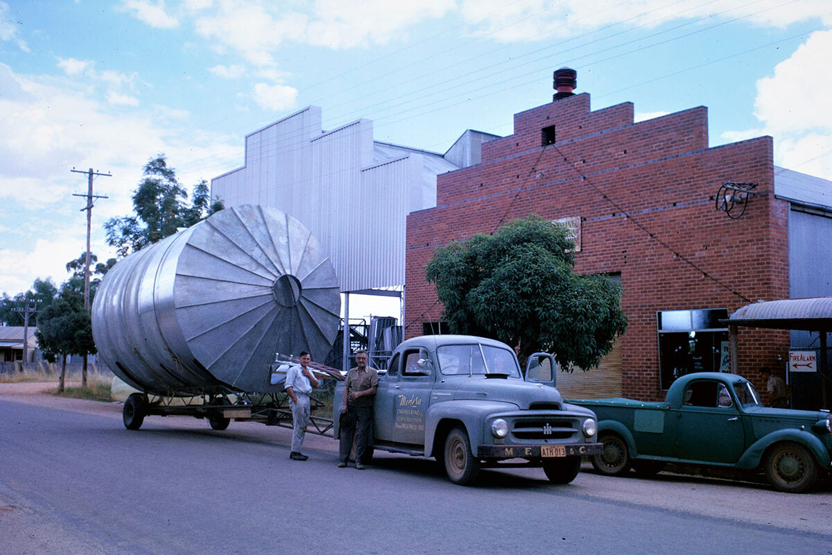 First Transportable Silo