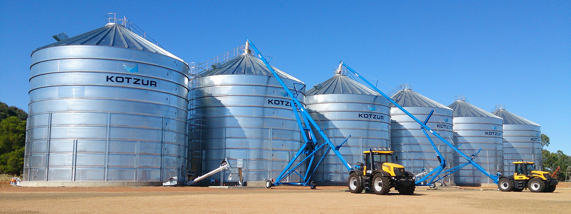 on ground silos